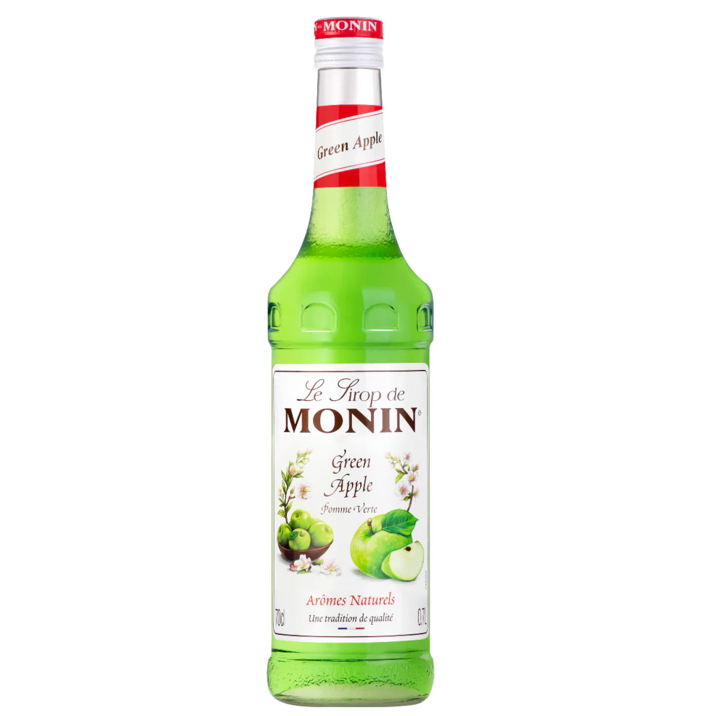 Fles Siroop Green Apple van Monin Verkrijgbaar bij Sherlocks Place Rotterdam
