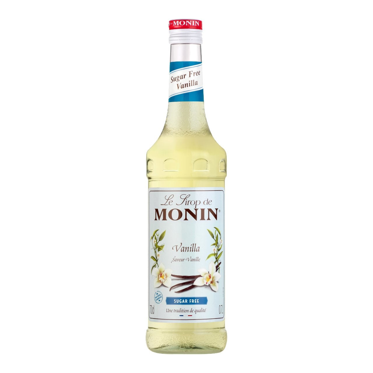 Le Sirop de Monin Vanille de Madagascar 1 liter Sherlocks Place Rotterdam Sugar Free 70cl