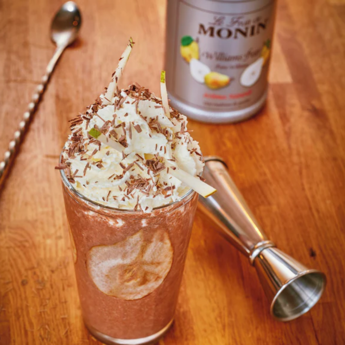 Sherlocks Place Rotterdam Monin Le Fruit Williams Pear frappe