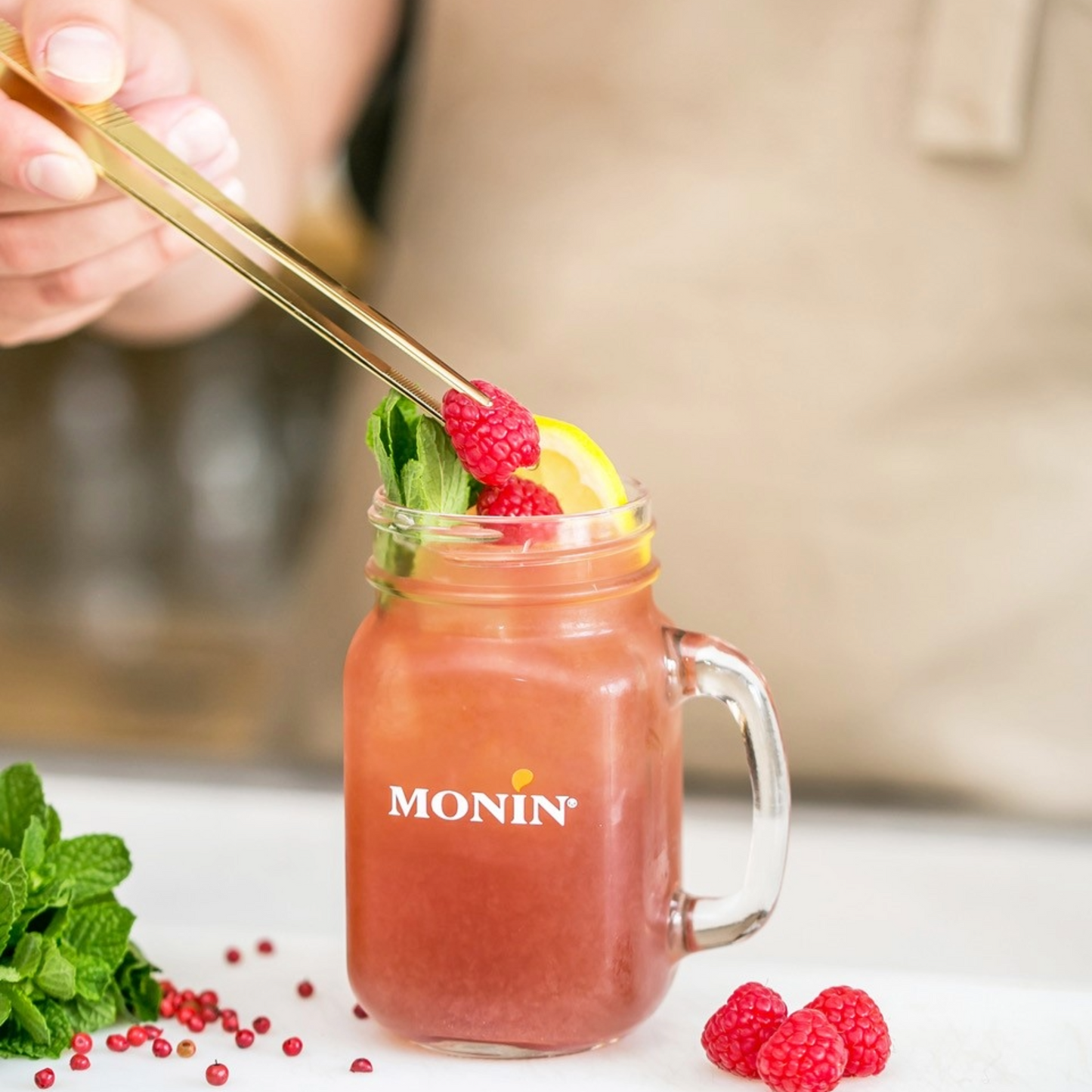 Sherlocks Place Rotterdam Le Fruit de Monin Raspberry 100cl Jar