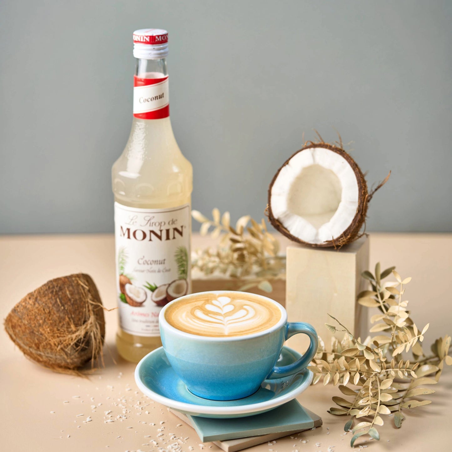 Sherlocks Place Rotterdam Cappuccino met Monin Coconut siroop