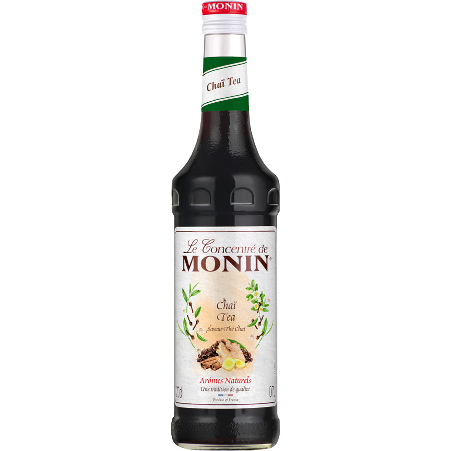 Fles Monin Siroop smaak Chai Tea 70cl Verkrijgbaar bij Sherlocks Place otterdam