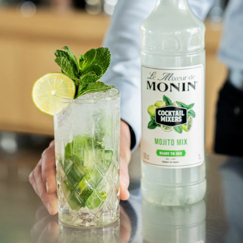 Margarita met Monin Le Mixeur Mojito mix bij Sherlocks Place Rotterdam