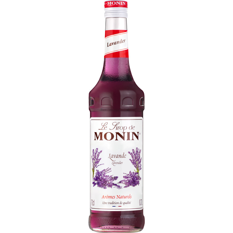 Product foto fles Monin Lavendel 70cl siroop Verkrijgbaar bij Sherlocks Place Rotterdam