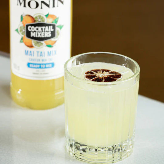 How to make a Mai Tai with Monin Le Mixeur Mai Tai at Sherlocks Place Rotterdam