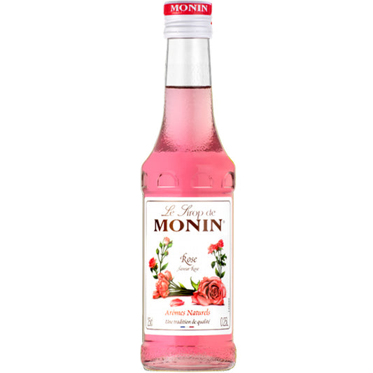 Bottle Monin Rose syrup 25cl Sherlocks Place Rotterdam