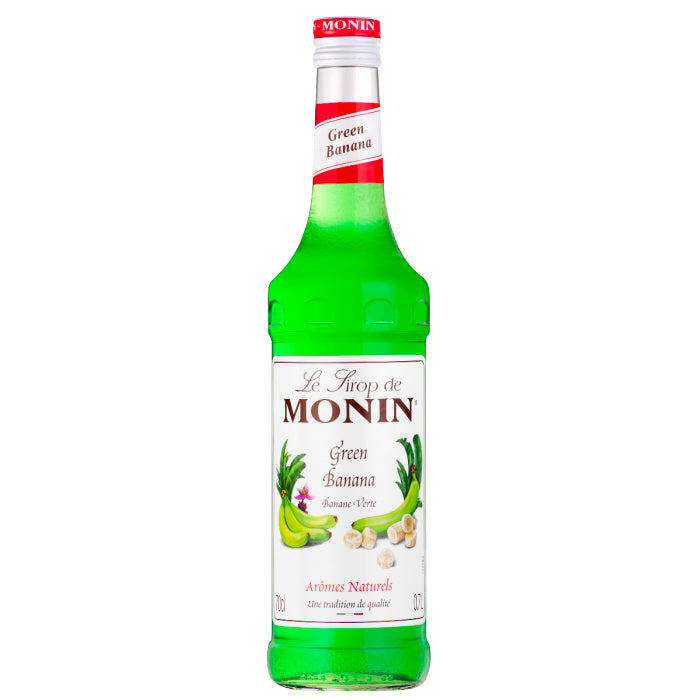 Monin Syrup Green Banana fles Groene Banaan 70cl bij Sherlocks Place Rotterdam 
