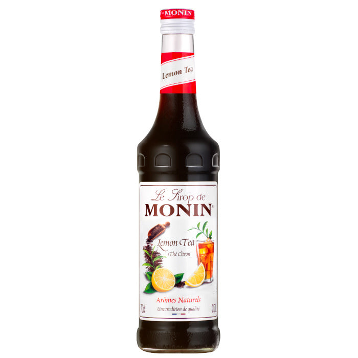 Productfoto fles Monin concentraat Lemon Tea 70cl Verkrijgbaar bij Sherlocks Place Rotterdam