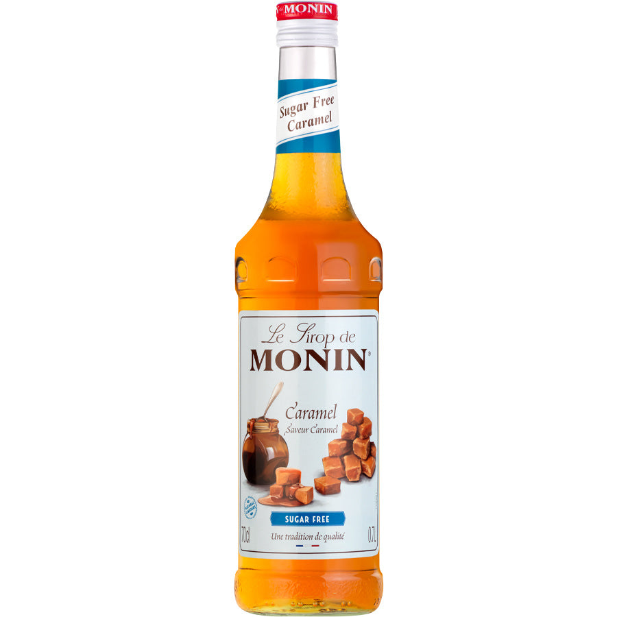 Fles Caramel Suikervrij 70cl van Monin verkrijgbaar bij Sherlocks Place Rotterdam 
