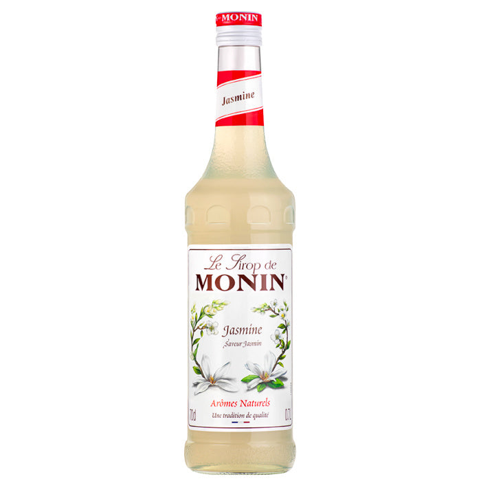 Productfoto van fles Monin Jasmijn 70cl siroop Verkrijgbaar bij Sherlocks Place Rotterdam