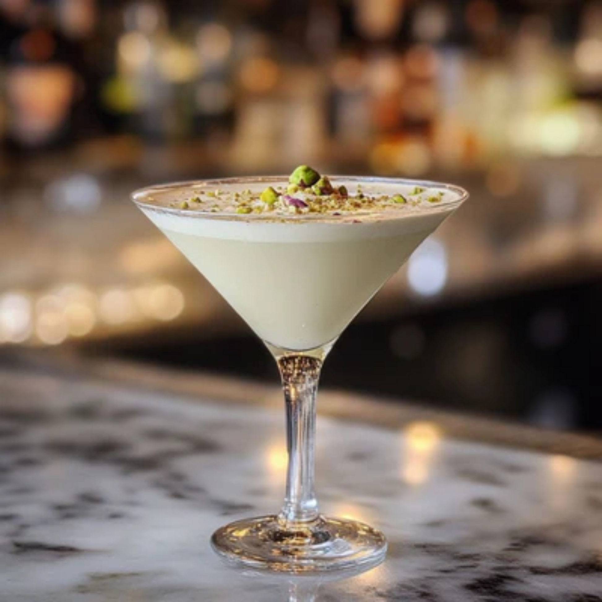 Monin Creamy Pistachio White Chocolate Martini Sherlocks Place Rotterdam