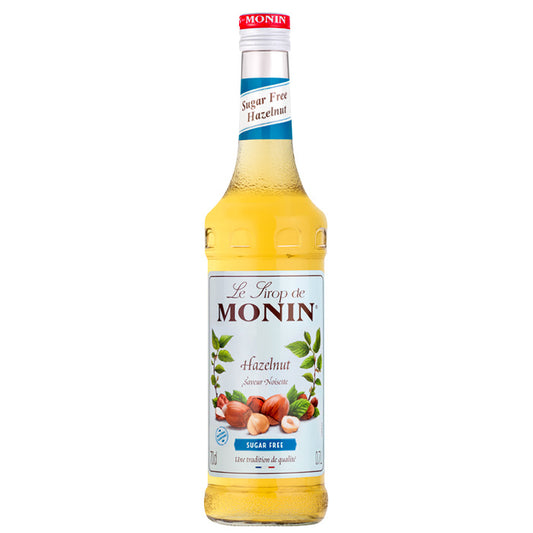 Monin Hazelnut Sugar Free fels 70cl Sherlocks Place Rotterdam 