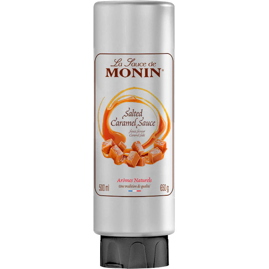 Monin La Sauce Salted Caramel topping 50cl Sherlocks Place