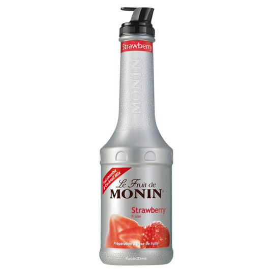 Monin Le Fruit Strawberry fruit puree Sherlocks Place Rotterdam Aardbei Fruit puree