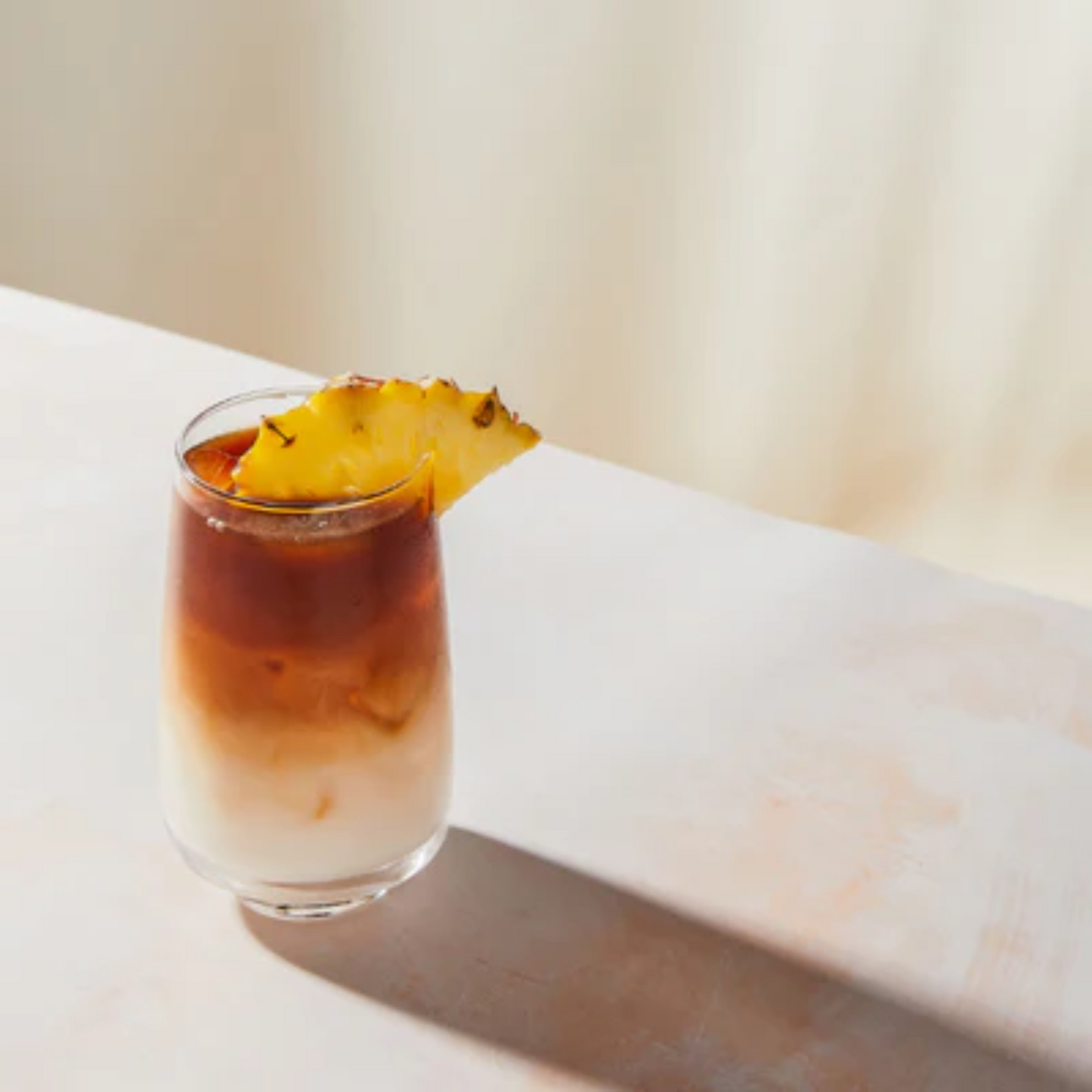 Darnkje Pinco Latte Monin Pineapple syrup at Sherlocks Place Rotterdam
