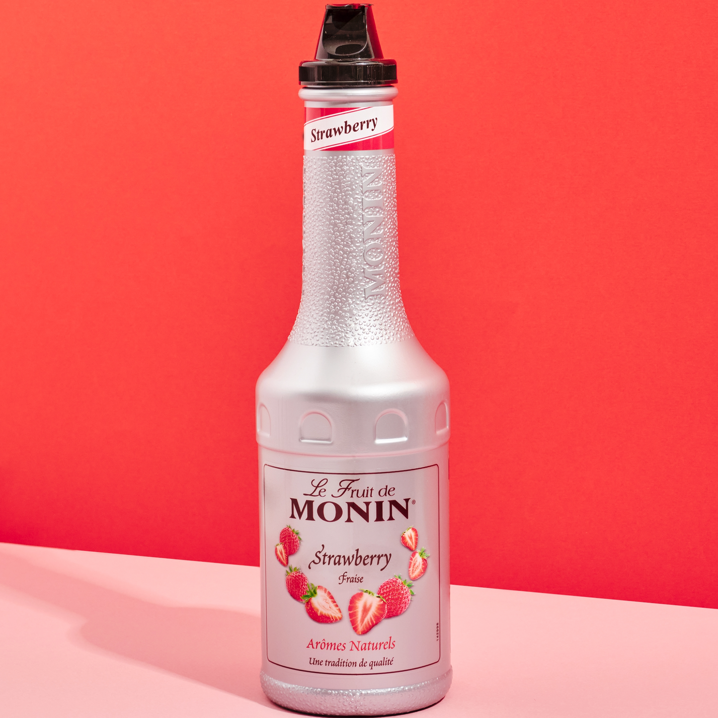 Monin Le Fruit Strawberry fruit puree bij Sherlocks Place Rotterdam 