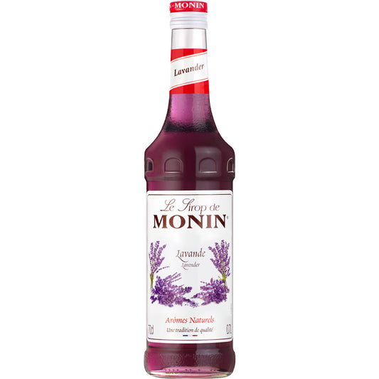 Product foto fles Monin Lavendel 70cl siroop Verkrijgbaar bij Sherlocks Place Rotterdam
